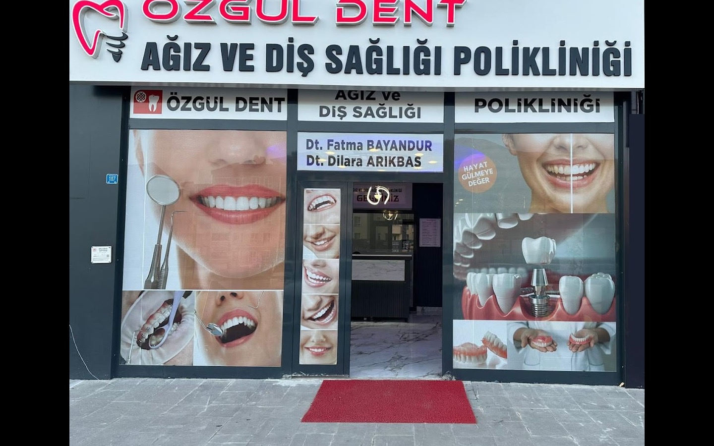 Özgül Dent Ağız ve Diş Sağlığı Polikliniği dış cephesi, Bitlis